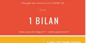 Pascale Bégat - Chargée de mission CGPME - Bilan