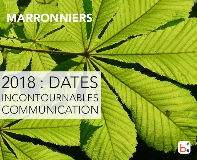 Marronniers-2018-agenda marronniers 2018: agendas avec les dates importantes pour les réseaux sociaux