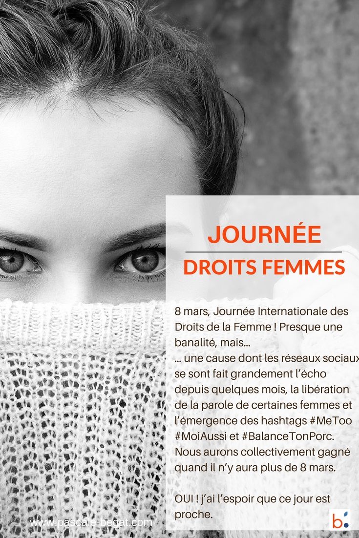 8 mars 2018 : Journée de la femme