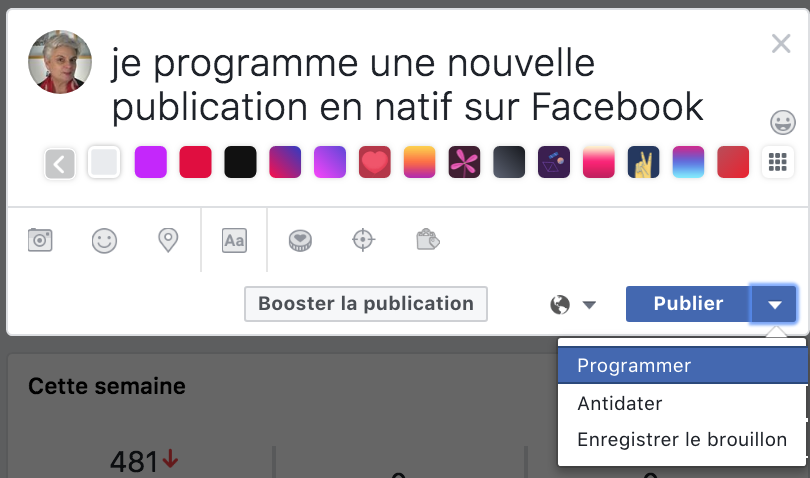 Comment programmer ses publications dans les Pages Facebook