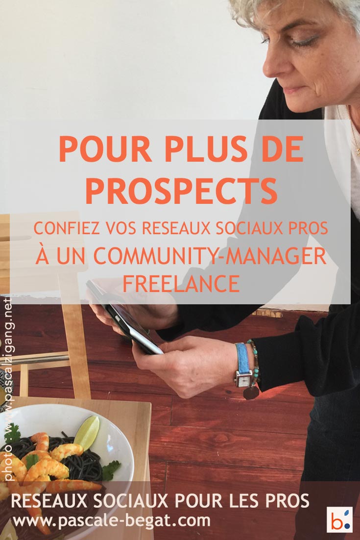 Confiez vos réseaux sociaux pro à Pascale Begat - community manager freelance