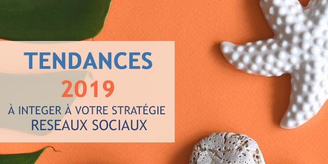 Strategie medias sociaux entreprises 2019
