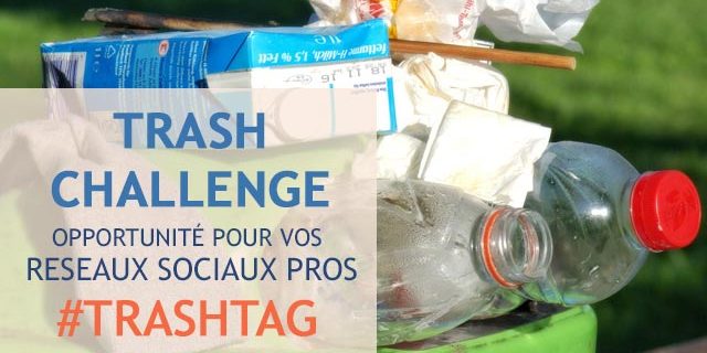 Trash Challenge sur les réseaux sociaux pro aussi