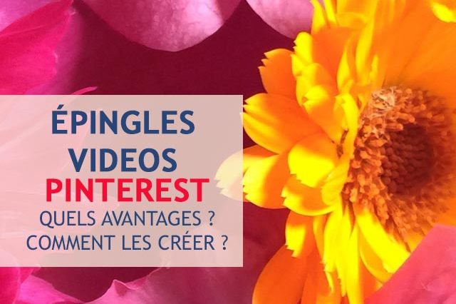 epingles vidéo Pinterest